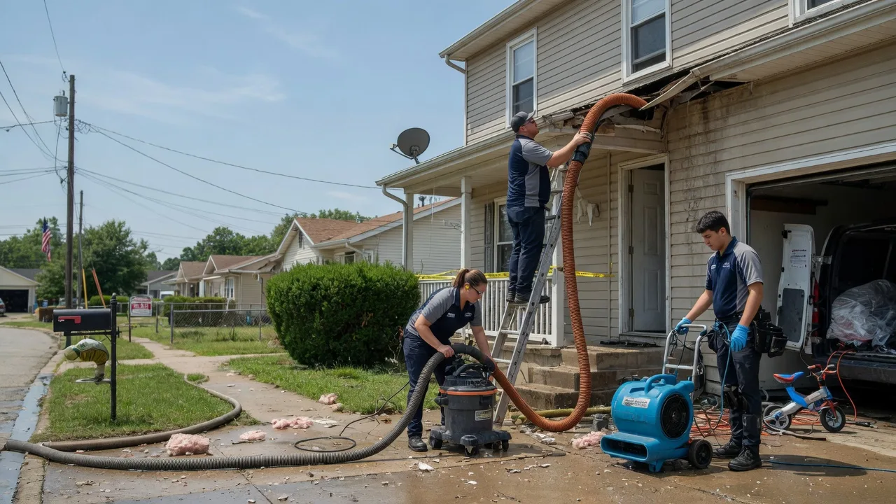 Water Damage Restoration in Dekalb, IL near me